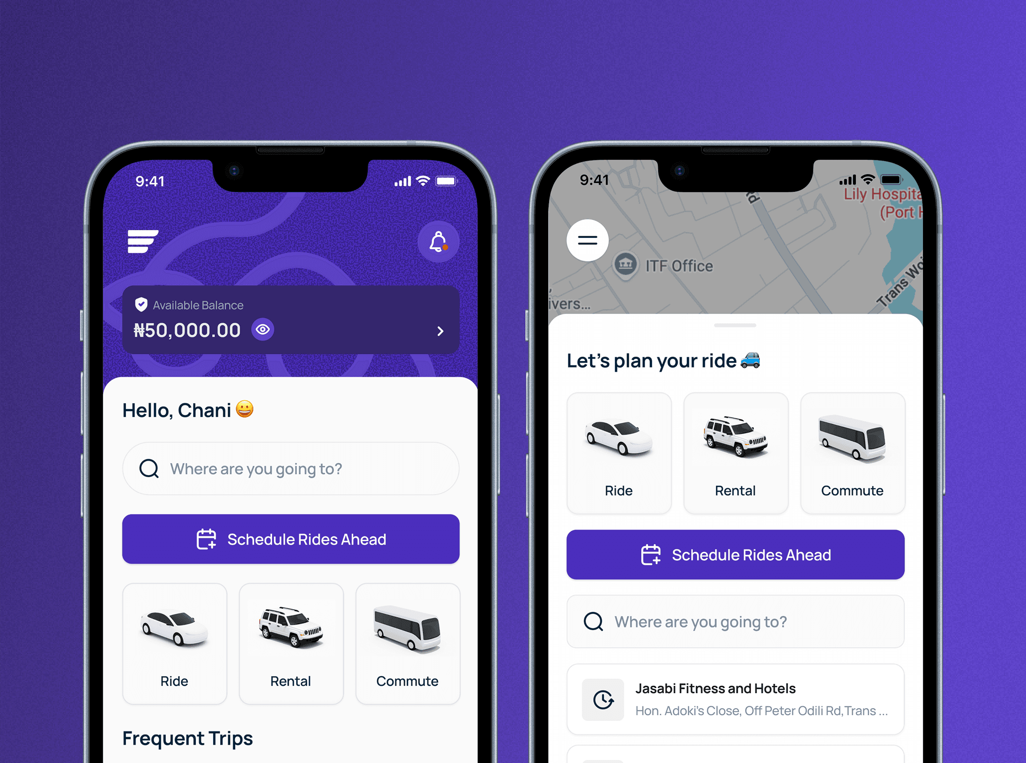 Dash project cover for B2B commute, mobility platform
